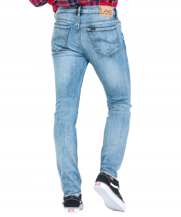 LEE RIDER MĘSKIE SPODNIE JEANSOWE BLUE TIME L701IQCH 112117460