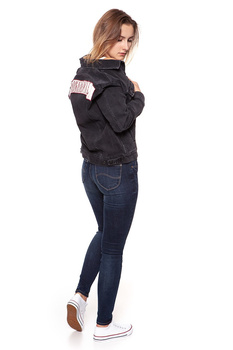 WRANGLER TRUCKER JACKET BACK TO BLACK W4070999S SAMPLE