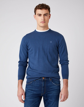 WRANGLER CREW KNIT DARK DENIM W8A02PXTG 112141657