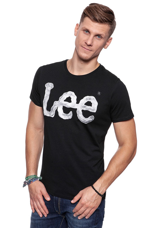 LEE T SHIRT LOGO TEE BLACK L63AAI01