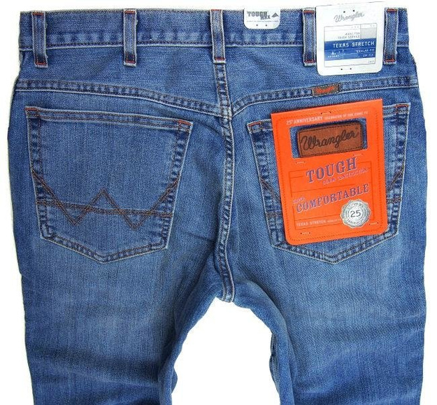 WRANGLER TEXAS STRETCH TOUGH MID W121S751T      $    