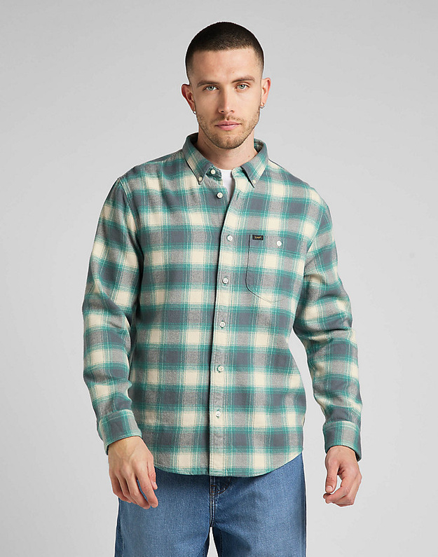 MĘSKA KOSZULA LEE RIVETED SHIRT L66IDODO 112321895