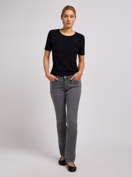 LEE DAMSKIE SPODNIE JEANSOWE LEE ELLY ASH STONE 112349598