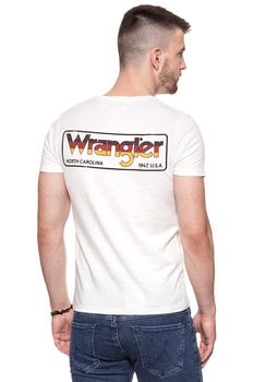 KOSZULKA WRANGLER POCKET TEE OFFWHITE W7B21FE02 112131423