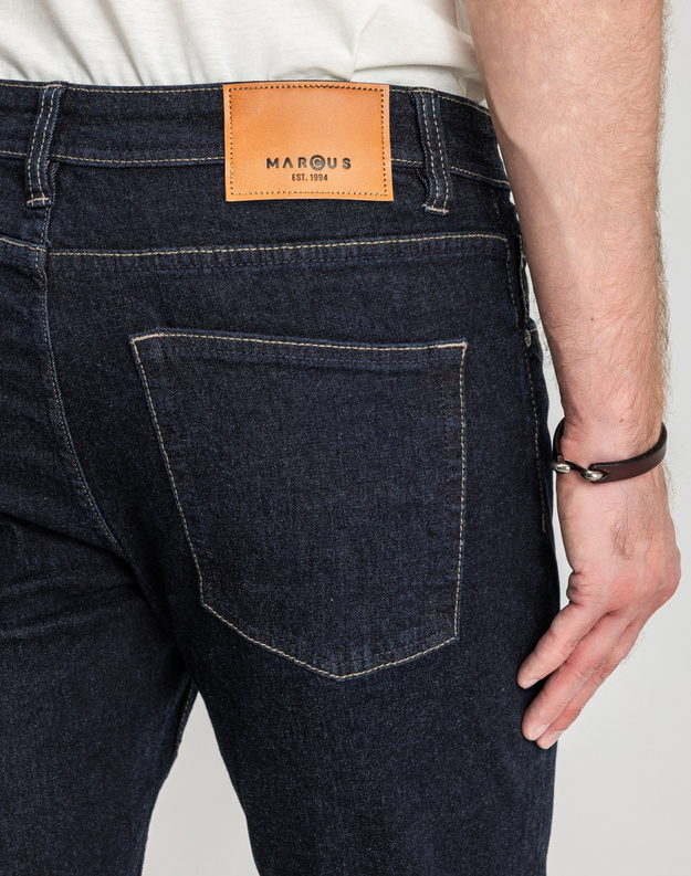 Męskie Spodnie Jeansowe Marcus Felix 2162 Jeans Dark Miner 14-200245