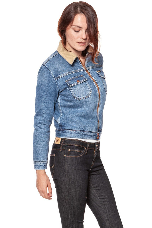 DAMSKA KURTKA JEANSOWA WRANGLER CARPENTER JACKET ALL STAR BLUE W420RI25U 112128802