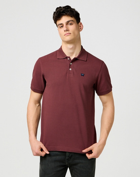 MESKA KOSZULKA POLO WRANGLER POLO SHIRT DECADENT CHOCOLATE 112371398
