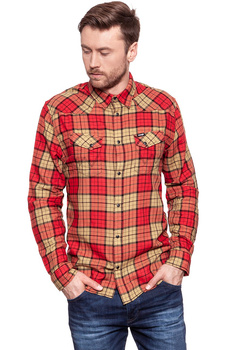KOSZULA WRANGLER LS WESTERN SHIRT SALSA RED W5969SZWN 112129819