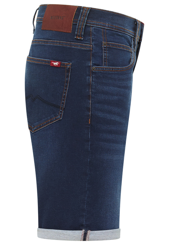 Męskie Szorty Mustang Style Chicago Shorts Z Denim Blue 1016349 5000 802