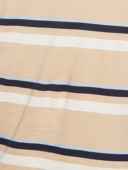 LEE STRIPES MĘSKI T-SHIRT KOSZULKA Z KRÓTKIM RĘKAWEM DUST BEIGE L63BJELP 112114964