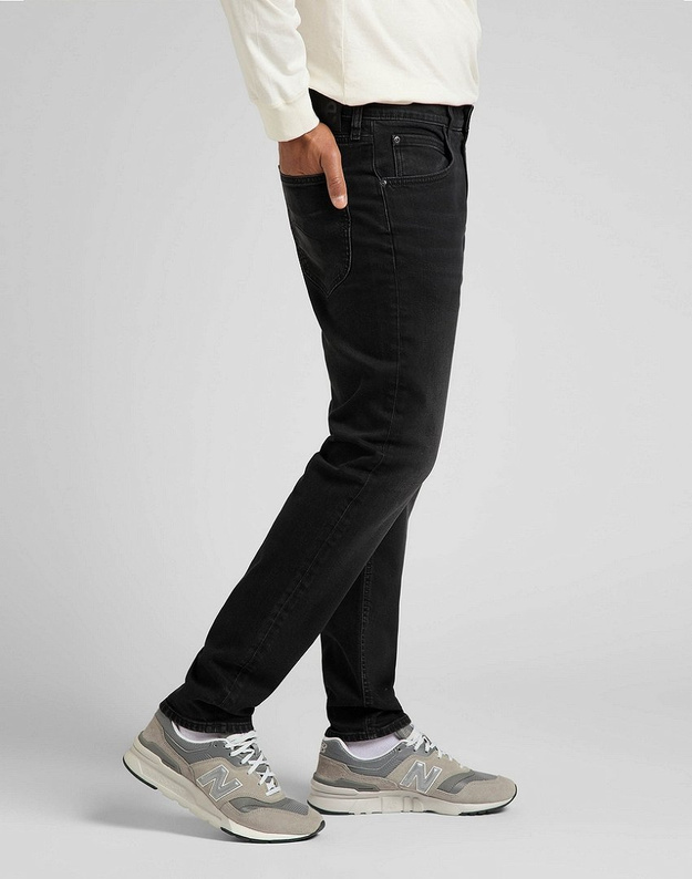 LEE AUSTIN MĘSKIE SPODNIE JEANSOWE PITCH BLACK L733ADEV 112322215