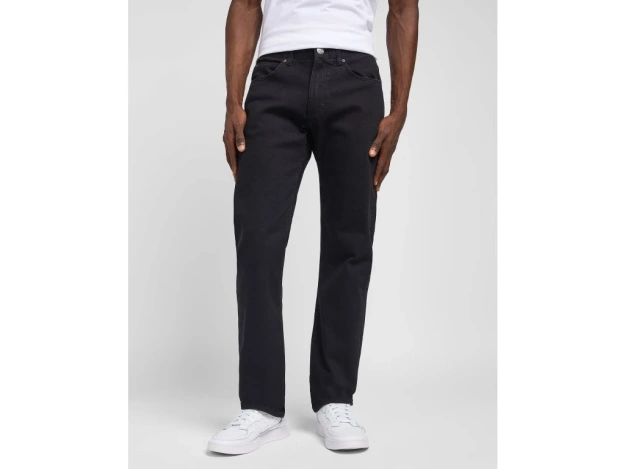 MESKIE SPODNIE LEE SLIM FIT MVP BLACK 112324636