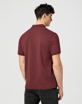 MESKA KOSZULKA POLO WRANGLER POLO SHIRT DECADENT CHOCOLATE 112371398