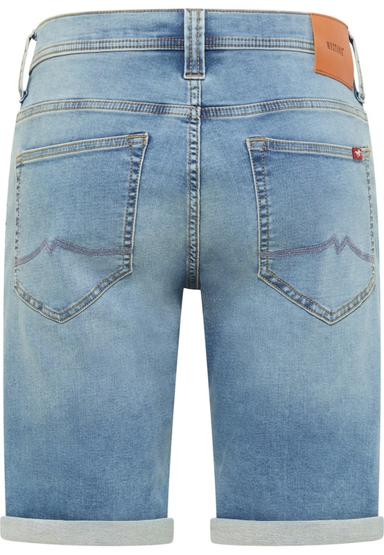 Męskie Szorty Mustang Style Chicago Shorts Z Denim Blue 1016349 5000 303