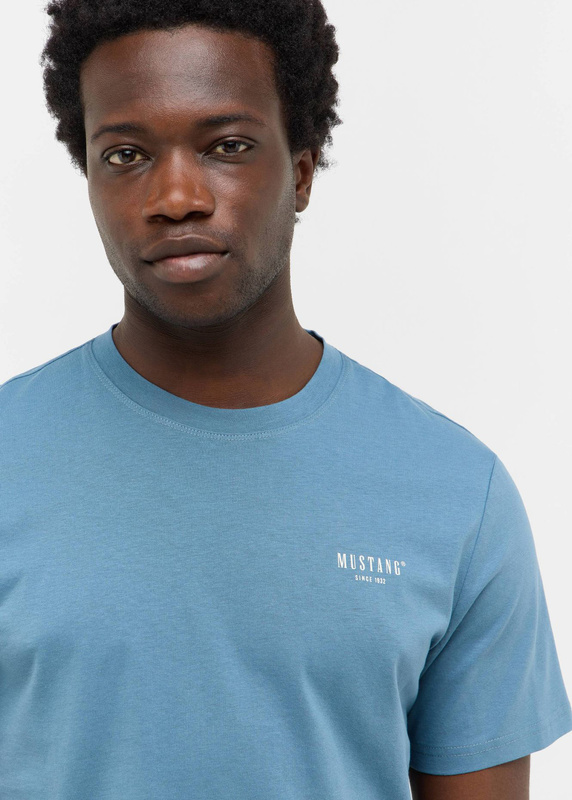 Męski T-Shirt Mustang Style Austin Bluestone 1016857 5180