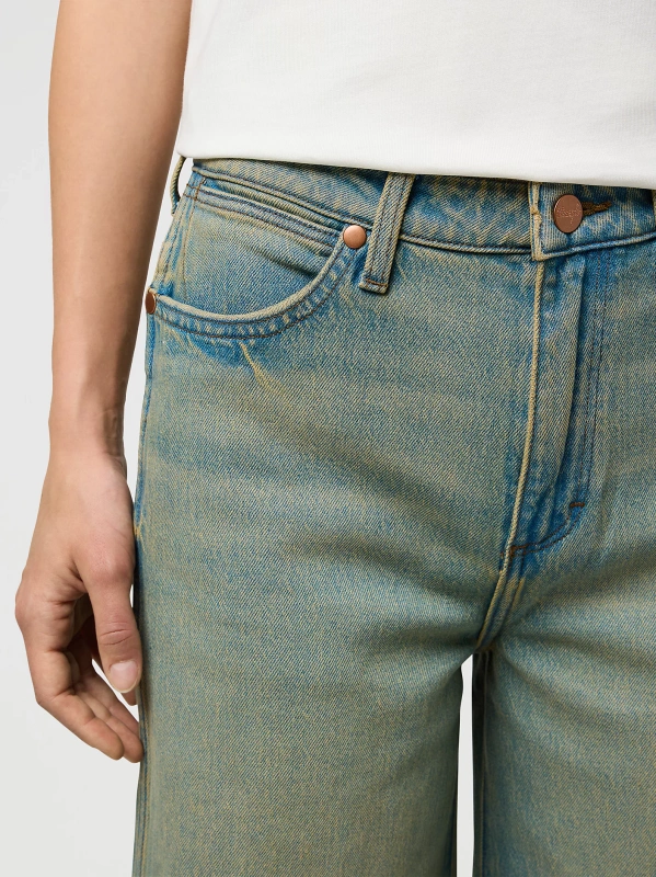 DAMSKIE SPODNIE WRANGLER LOOSE STRAIGHT SILVER LAKE 112371183