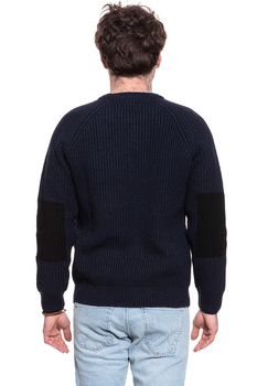 MĘSKI SWETER LEE CHUNKY CREW NECK MIDNIGHT NAVY L83KLNMA 112122387