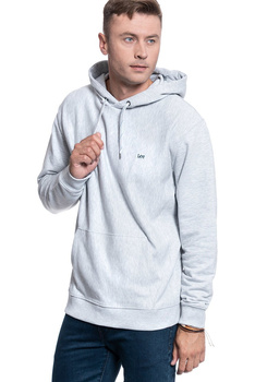 BLUZA LEE BASIC HOODIE SHARP GREY MELE L82QWO03 112122156
