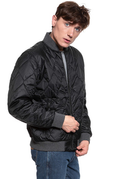 KURTKA WRANGLER BOMBER JACKET BLACK W4A6Y8100 112129075