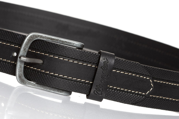 WRANGLER LAYERED STITCH BLACK W0A01US01