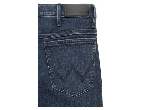 WRANGLER REGULAR MĘSKIE SPODNIE JEANSOWE JEANSY BLUE BLACK W10GKF097 112125977
