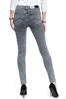 SPODNIE DAMSKIE LEE SCARLETT HIGH JAGGER BLACK L626YELT