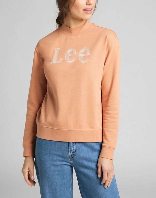 LEE HIGH NECK SWS DAMSKA BLUZA SANDY PEACH L36PEJOU 112139960