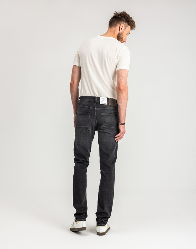 MUSTANG VEGAS SLIM MĘSKIE SPODNIE JEANSOWE JEANSY DŻINSY DENIM BLACK 1015044 4000 883
