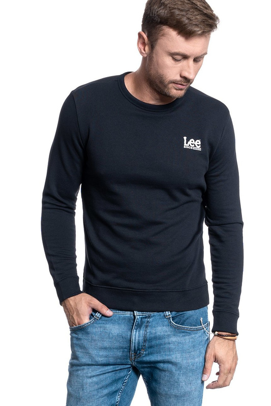 BLUZA LEE LOGO SWEAT BLACK L82QFB02 112122145