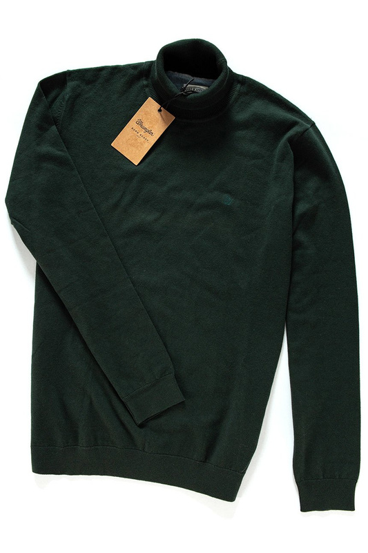 WRANGLER ROLL NECK PINE GREEN W8570QLNY