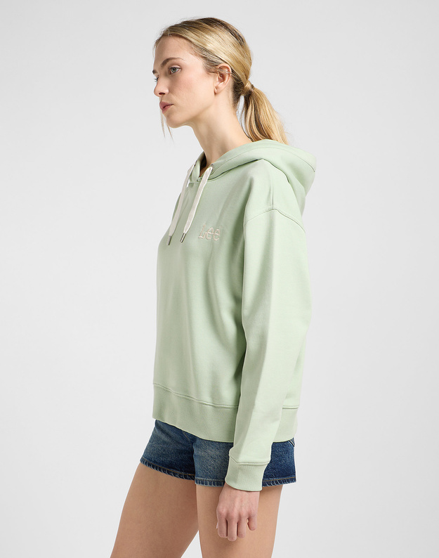 DAMSKA BLUZA LEE ESSENTIAL HOODIE SOFT SAGE 112363839