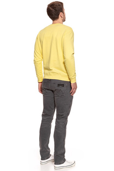 BLUZA MĘSKA LEE BASIC GRAPHIC CREW YELLOW SIGN L80TJBLN 112121527