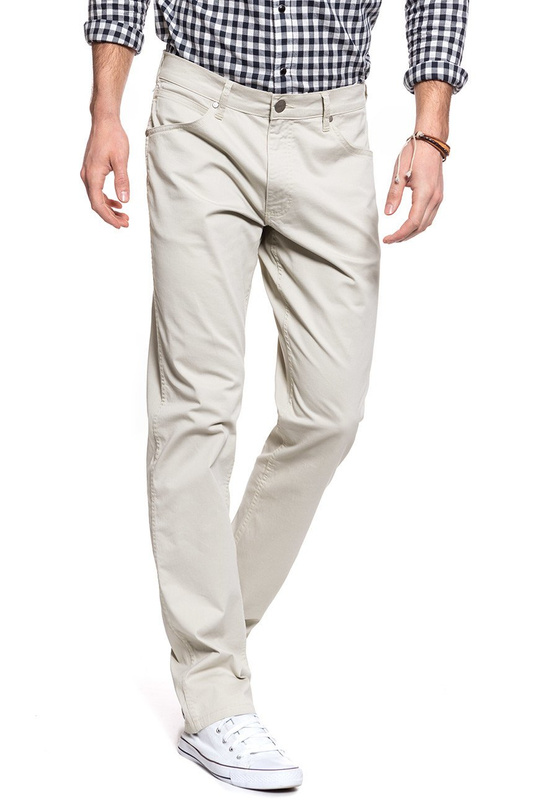 WRANGLER SPODNIE MĘSKIE GREENSBORO STONE W15QWA40V 112127117