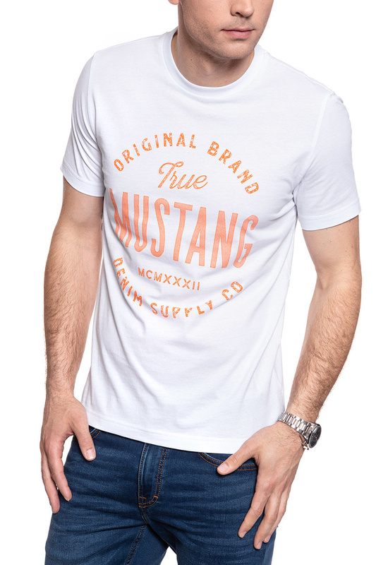 MUSTANG T SHIRT Alex C Print 1009048 2045