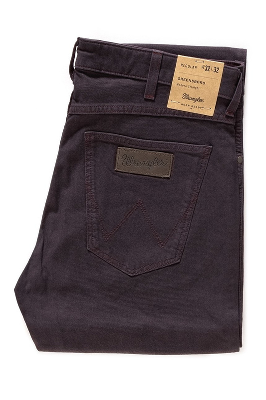 WRANGLER GREENSBORO RED BROWN W15QDU115 SAMPLE
