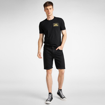 LEE 5PKT SHORT MĘSKIE SZORTY JEANSOWE BLACK RINSE L73EKP47 112120457