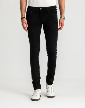 Męskie Spodnie Jeansowe Tom Tailor Troy Czarne Slim Fit 1021160 10270