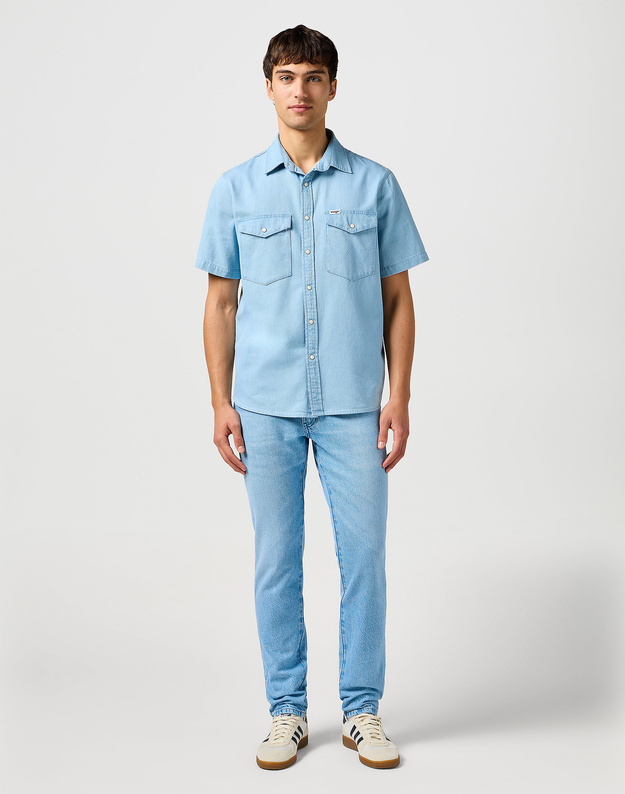 WRANGLER MĘSKIE SPODNIE JEANSOWE WRANGLER RIVER ARCTIC 112362465
