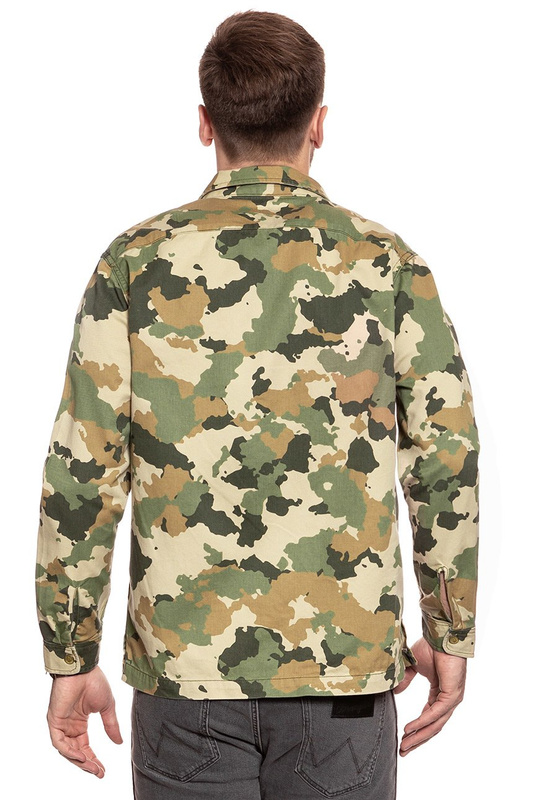 KURTKA LEE FATIQUE OVERSHIRT CAMOUFLAGE L66QCW03 112116625