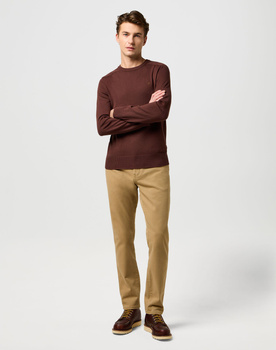 MESKIE SPODNIE  WRANGLER LARSTON TIGERS EYE 112371642