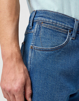 WRANGLER FRONTIER SHORT MĘSKIE SZORTY KRÓTKIE SPODENKI JEANSOWE ROCK BED 112350819 W16W017982