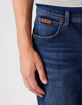 WRANGLER TEXAS SHORTS MĘSKIE SZORTY KRÓTKIE SPODENKI DARK WASH W11CCT30R 112145749