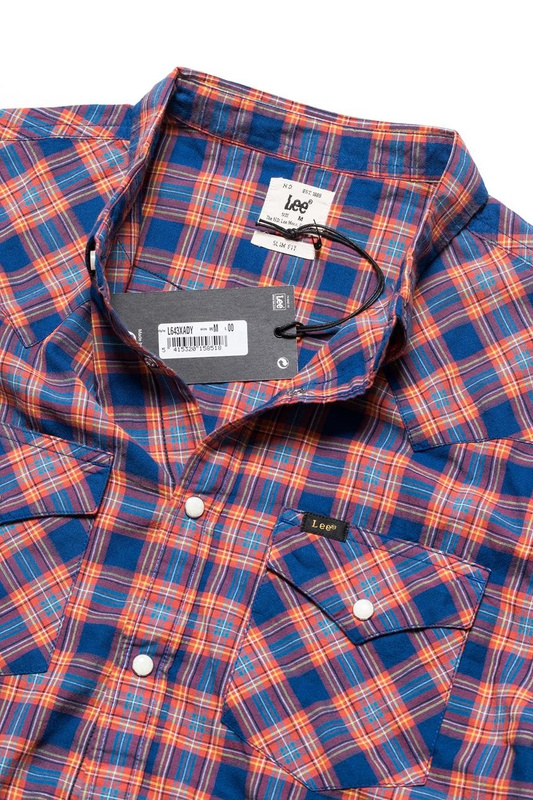 LEE WESTERN SHIRT NIGHT BLUE L643XADY