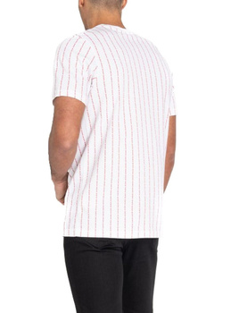 LEE BRANDED STRIPE TEE MĘSKI T-SHIRT KOSZULKA BRIGHT WHITE L60QWNLJ 112113488
