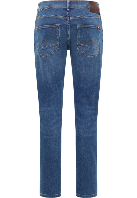 Męskie Spodnie jeansowe Mustang Style Vegas Slim Denim Blue 1016424 5000 583