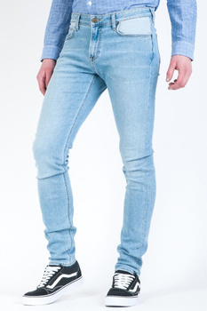 LEE MALONE MĘSKIE SPODNIE JEANSOWE JEANSY FLIGHT L736ROWJ 112120236