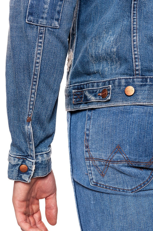 WRANGLER REGULAR JACKET BLUE SHADOW W443Y593Y