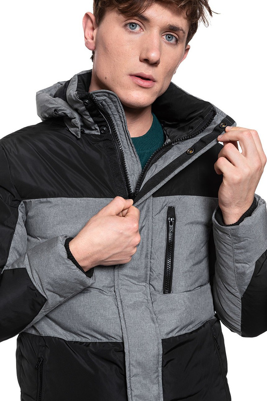 WRANGLER PROTECTOR JACKET MID GREY MEL W4A2W3X37 112129069