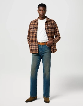 MESKIE SPODNIE WRANGLER WRANCHER FADED 112373030
