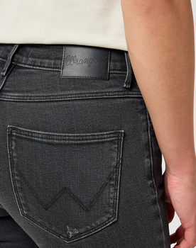 DAMSKIE SPODNIE WRANGLER HIGH SKINNY BLACK 112352302